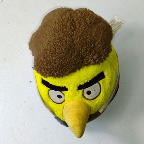 Angry Birds Star Wars Plush Bird Han Solo 8'' Standard 2013 - Picture 5 of 7